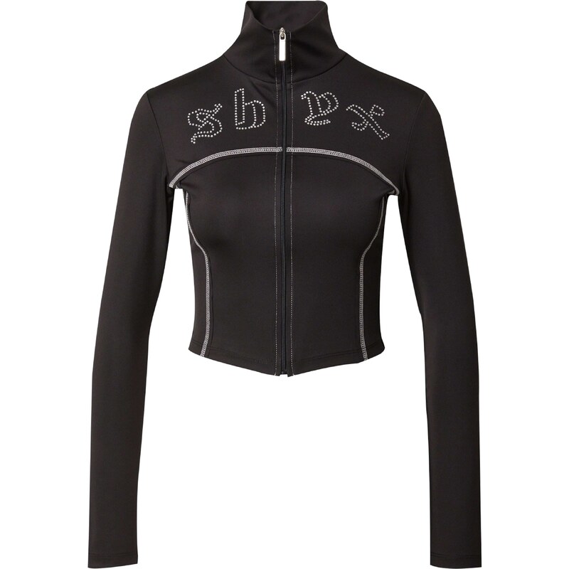 SHYX Tepláková bunda Fatma čierna / biela 54256313