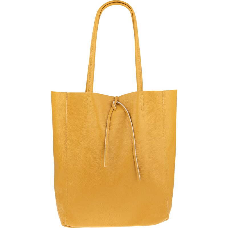 Žltá kožená talianska kabelka Annalisa Senape NovaKabelka.sk 45362803
