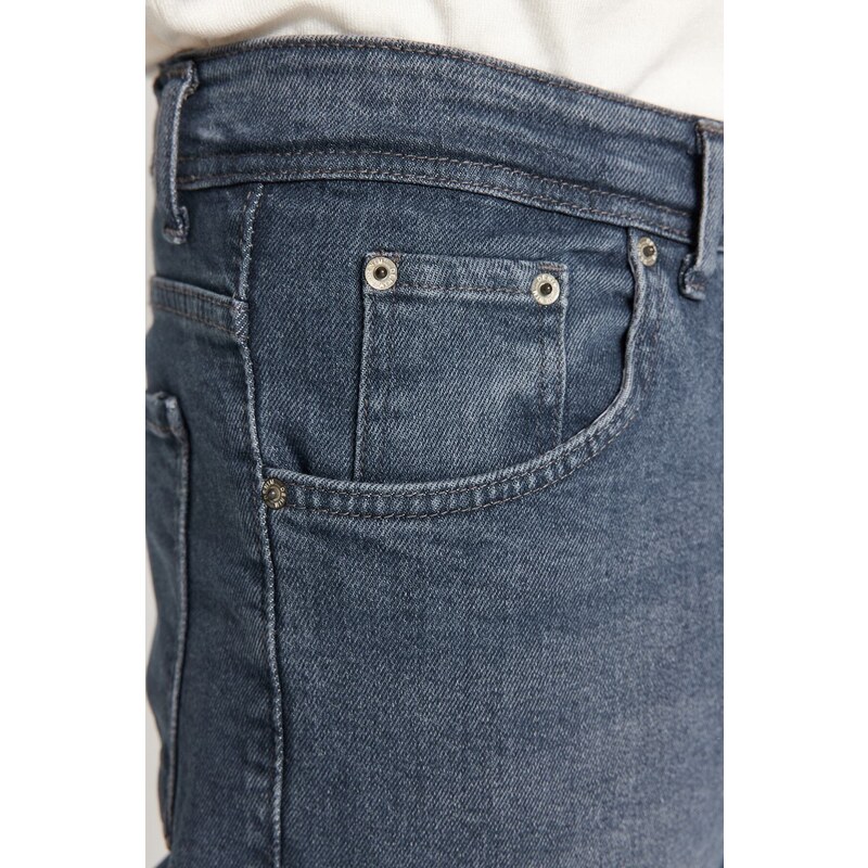 Trendyol Men's Gray Skinny Fit Jeans Denim Trousers