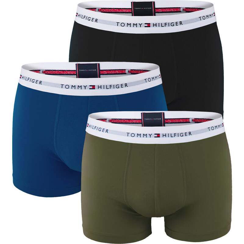 Tommy Hilfiger 3 Pack Signature Cotton Essential Boxer Briefs in