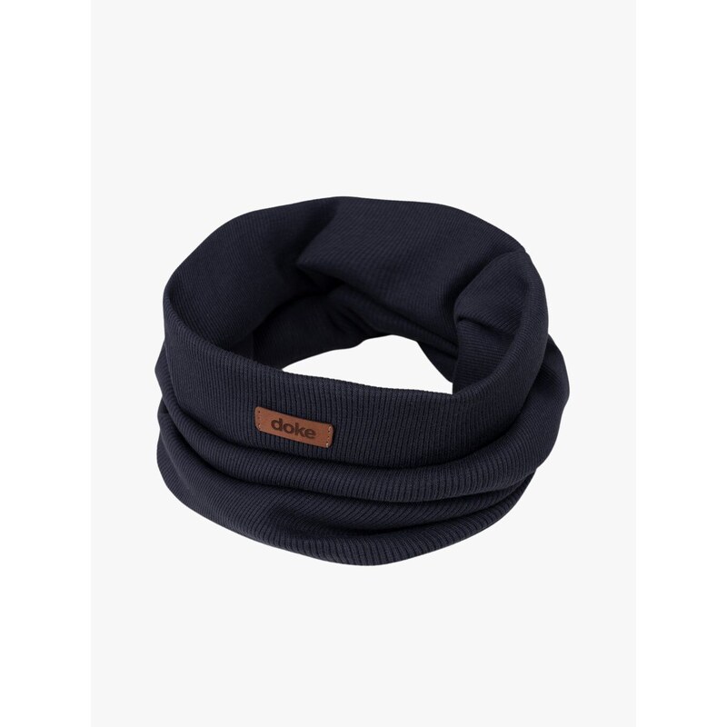 DOKE Nákrčník organic rib black 63477551