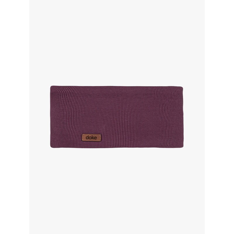 DOKE Čelenka organic rib violet 63469982