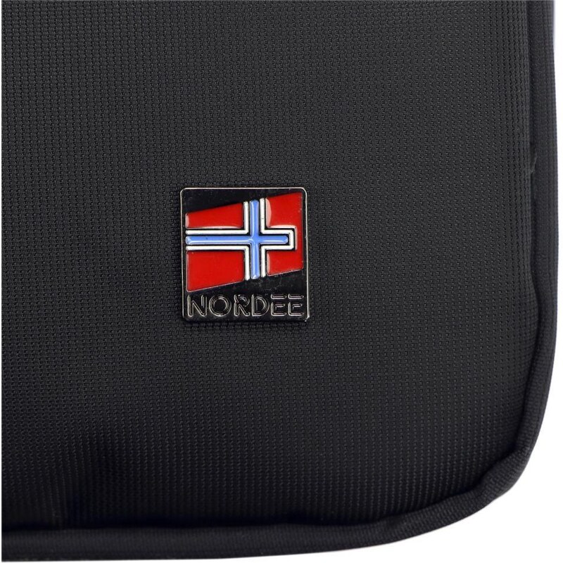 Nordee Pánska crossbody taška 24 x 20 cm čierna