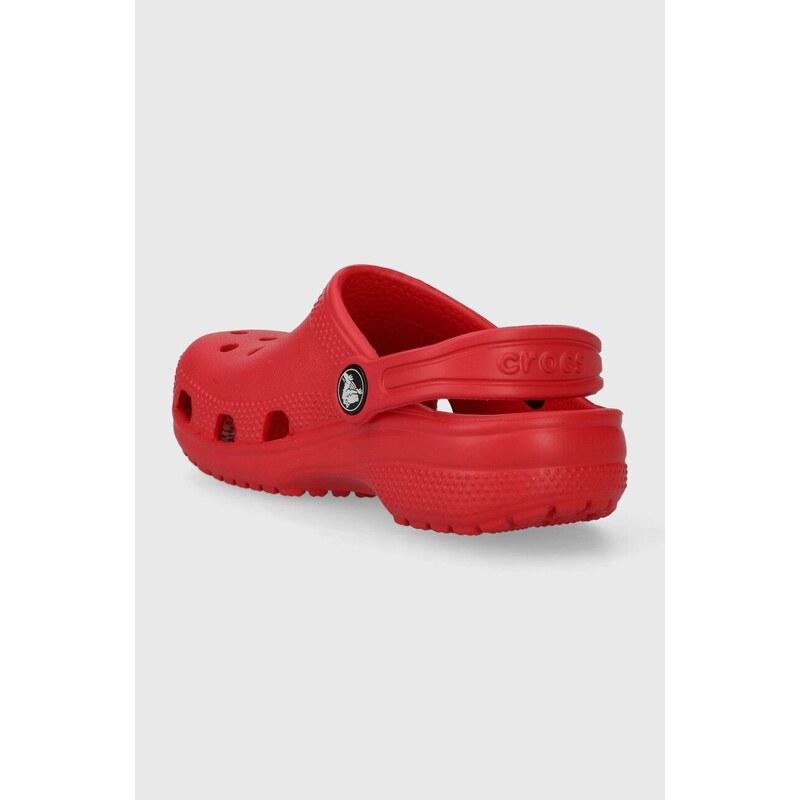 Detské šľapky Crocs červená farba
