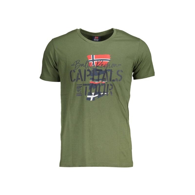 NORWAY 1963 Perfektné Pánske Tričko Capitals Zelené Zelená M 64286063