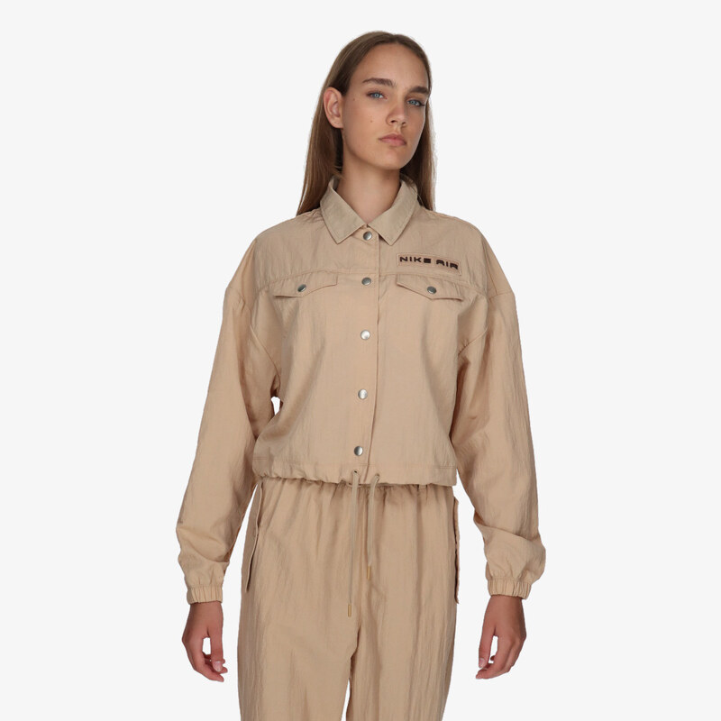 Nike W NSW AIR WVN MOD CROP JKT S 66693671