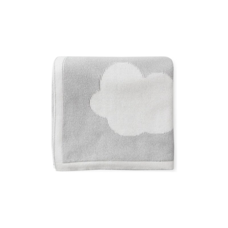 Bambusová deka Obláčik Lullalove šedá 56922133