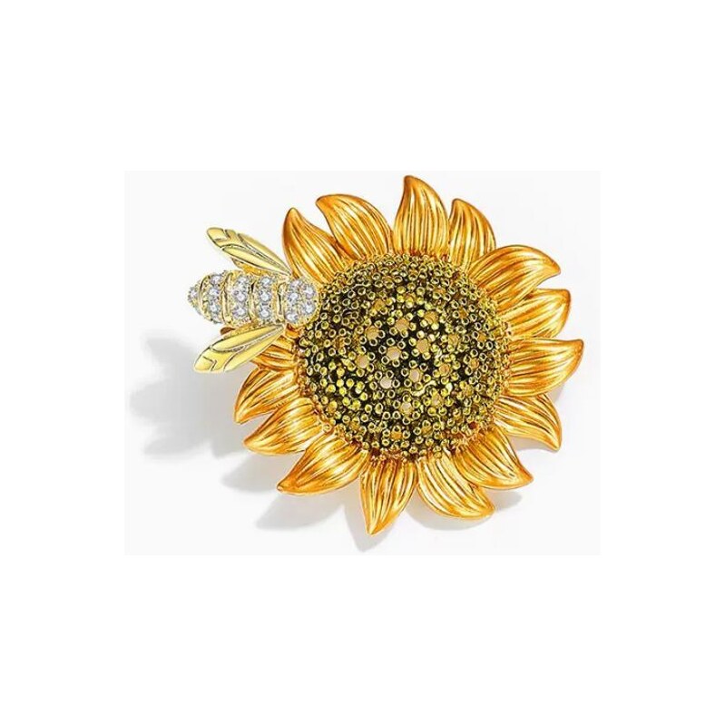 SWAROVSKI Elements Swarovski E. Brošňa Van Gogh Sunflower, slnečnica 45446090