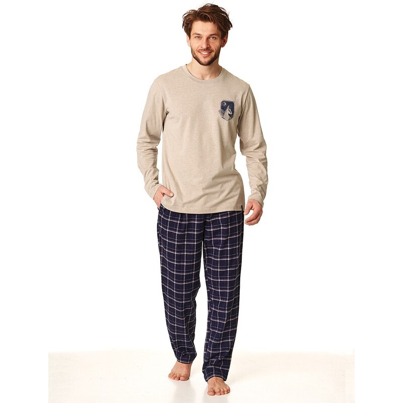 Key Pánske pyžamo | béž MNS 864 45446131