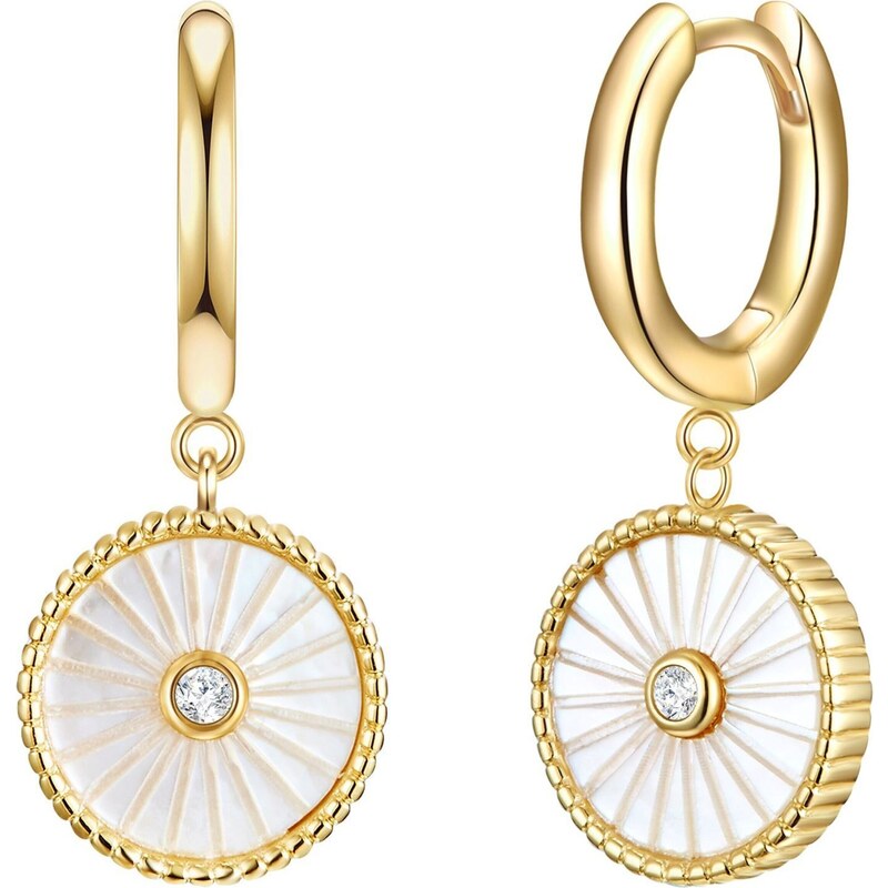 Glanzstücke München Náušnice zlatá žltá 67902583