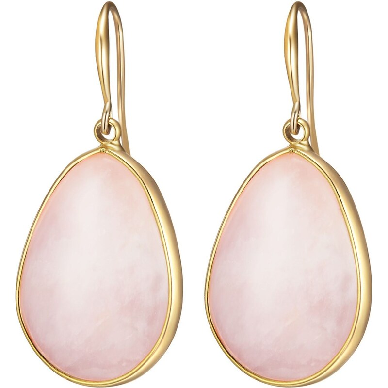 Lulu & Jane Náušnice zlatá žltá / svetloružová 66833884