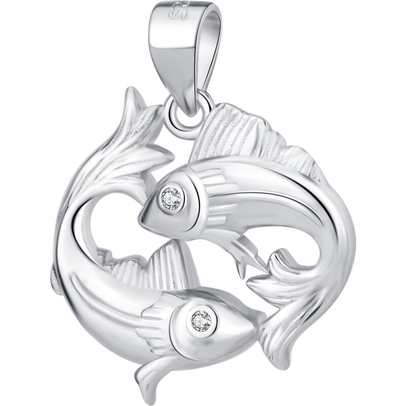Olivie Strieborný prívesok RYBY 7729 45457203
