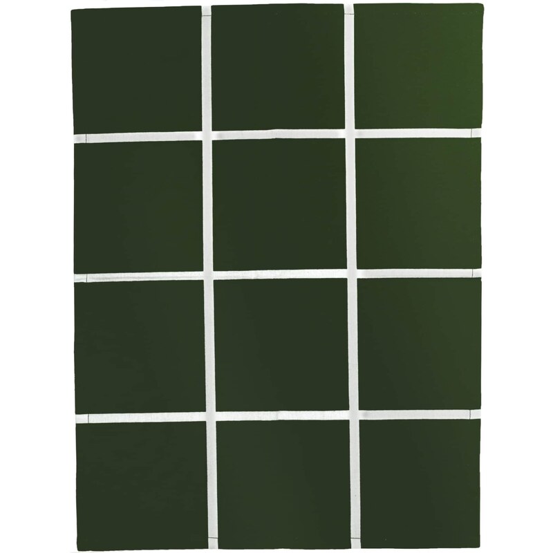 Storefactory Bavlnená utierka Green Checkered