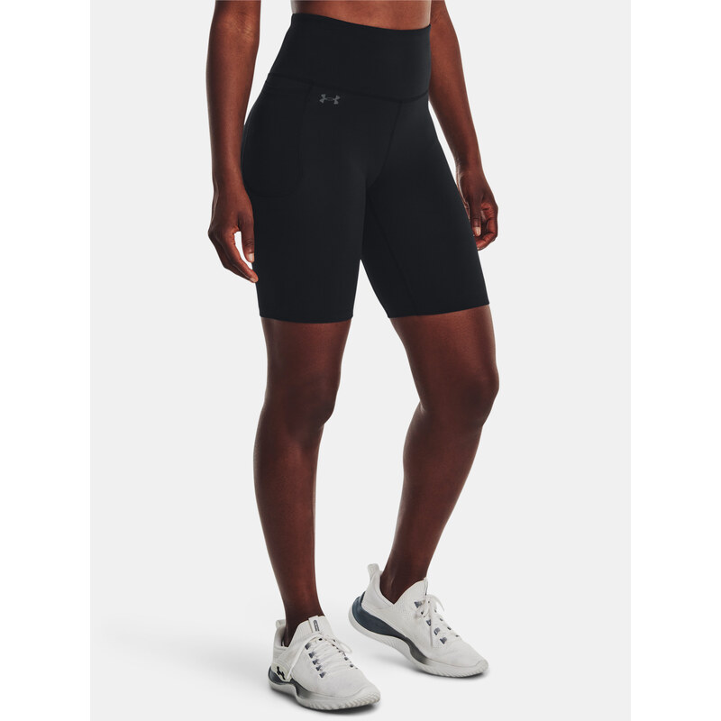 Čierne dámske športové kraťasy Under Armour Motion Bike 50576312