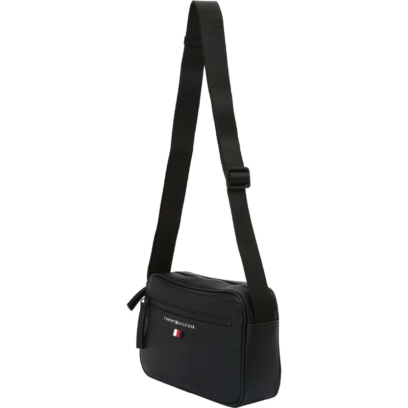 TOMMY HILFIGER Taška cez rameno modrá / krvavo červená / čierna / 45502644