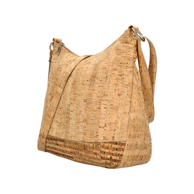 Made in Portugal Korková crossbody dámska kabelka strednej veľkosti 45506804
