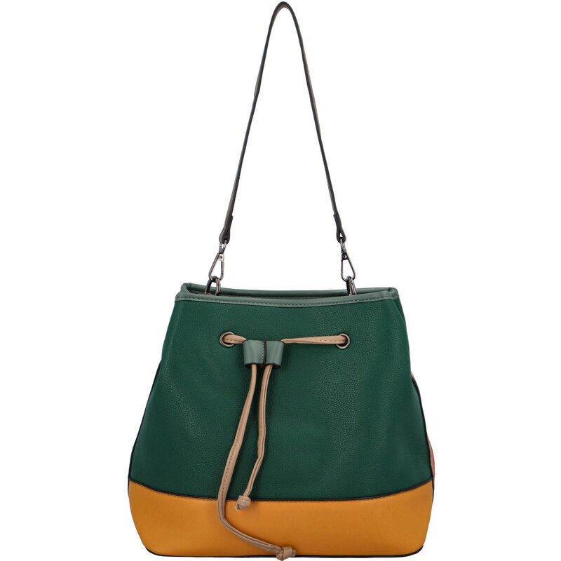 Dámska kabelka cez plece tmavo zelená - MaxFly Leronia zelená 45704617