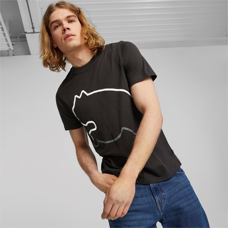 Puma GRAPHICS Big Cat Tee black 45537245