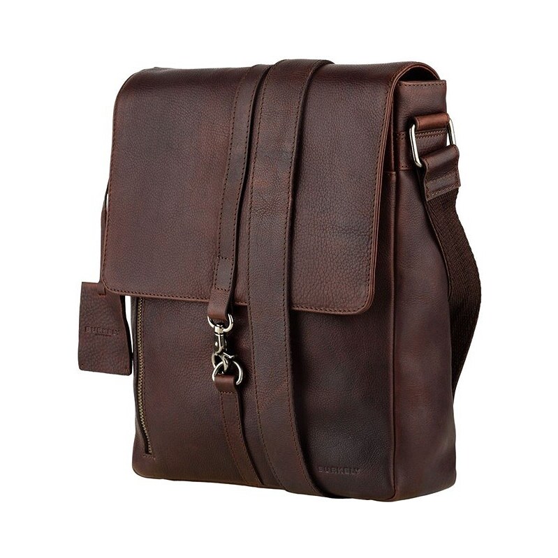 Kožená taška cez rameno UNI Burkely Valerian hnedá 45545312