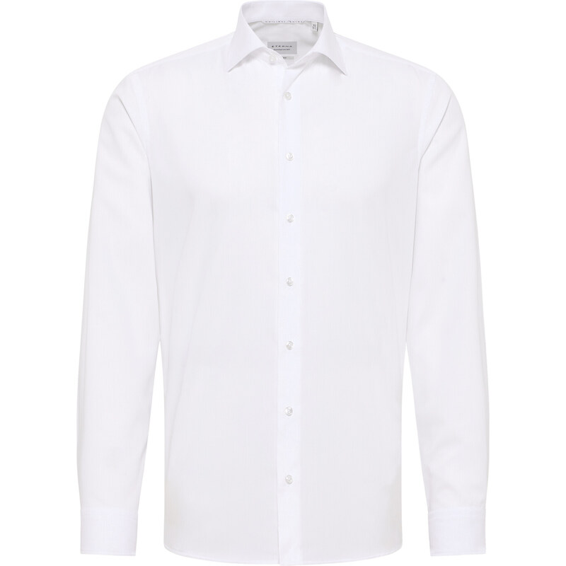 ETERNA Slim Fit biela košeľa pánska dlhý rukáv Popelín 45573155