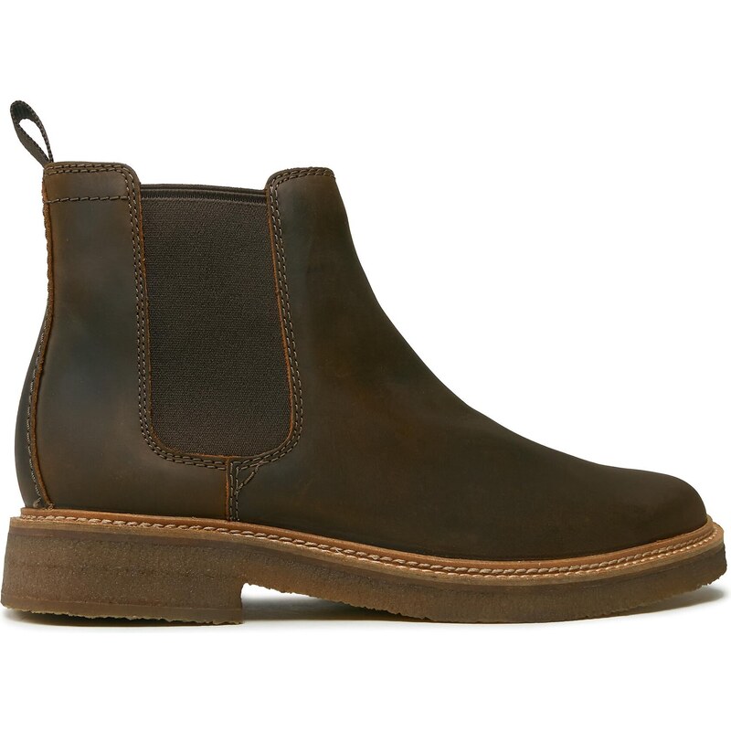 Členková obuv s elastickým prvkom Clarks 45579192