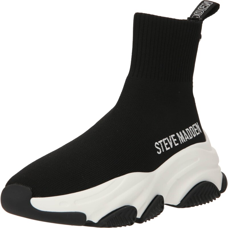 STEVE MADDEN Členkové tenisky Prodigy čierna / biela 67297762