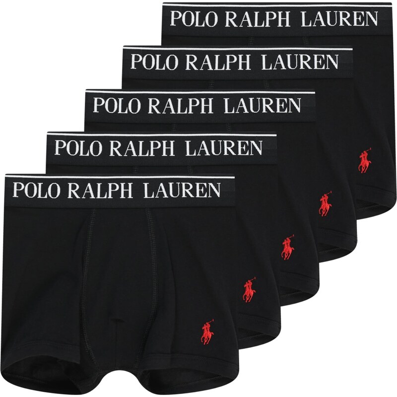 Polo Ralph Lauren Nohavičky ohnivo červená / čierna / biela 45587419