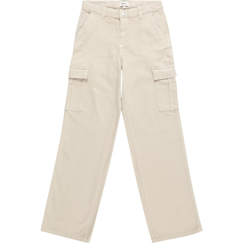 ONLY GIRLS Nohavice Yarrow-Vox krémová 65868526