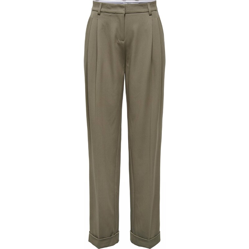 ONLY Plisované nohavice SULAJMA kamenná 54263189