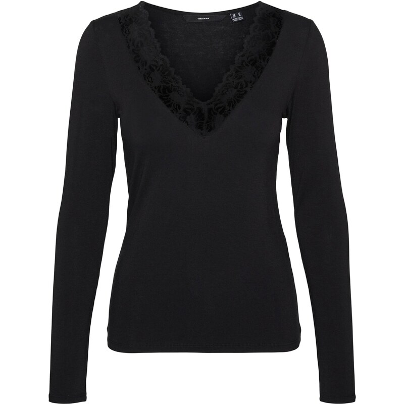 VERO MODA Tričko VMRosa čierna 65868524