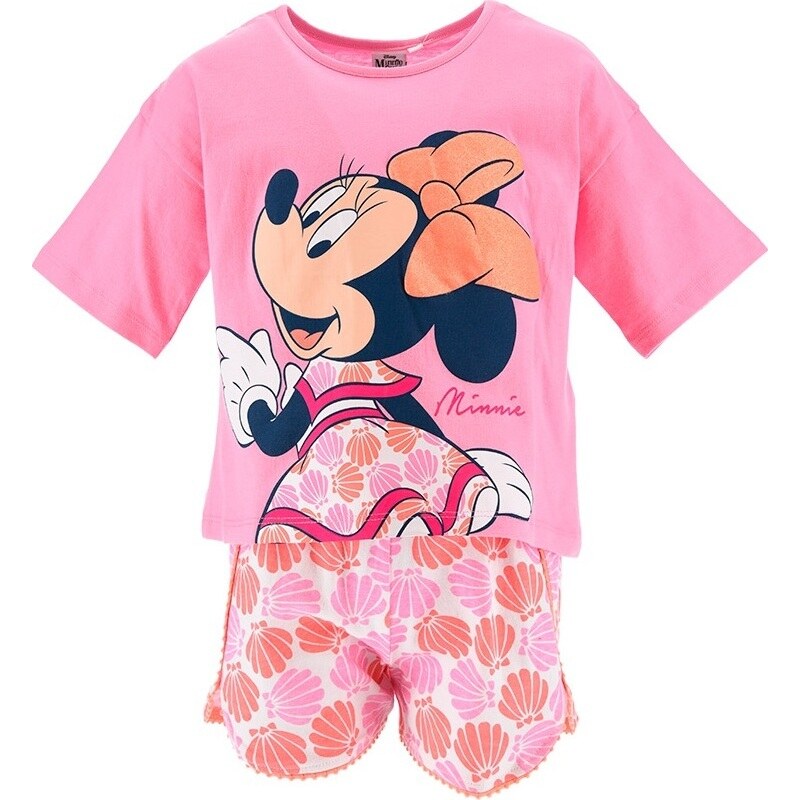 Ružovo-biela dievčenská súprava - Minnie Mouse 45614362