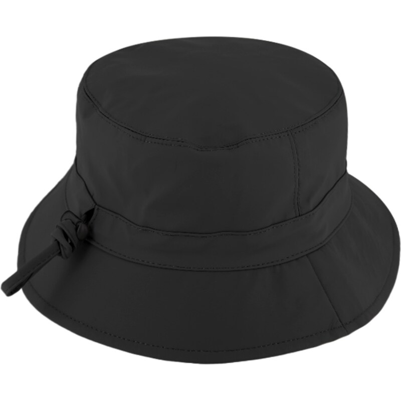 Fiebig - Headwear since 1903 Nepremokavý čierny klobúk - jesenný nepremokavý klobúk - Fiebig 1903