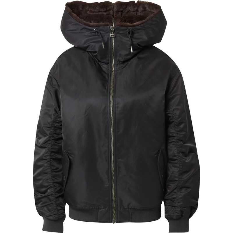 LEVIS Prechodná bunda Oversized Hooded Jacket čierna 46393704