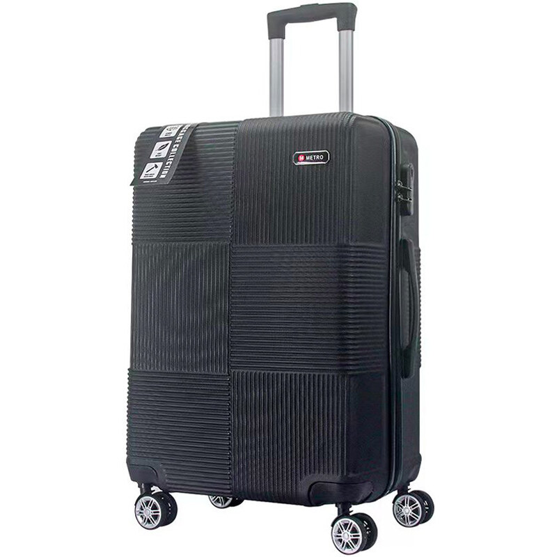 cestovný kufor METRO LLTC3/3-L ABS - čierna 62192555