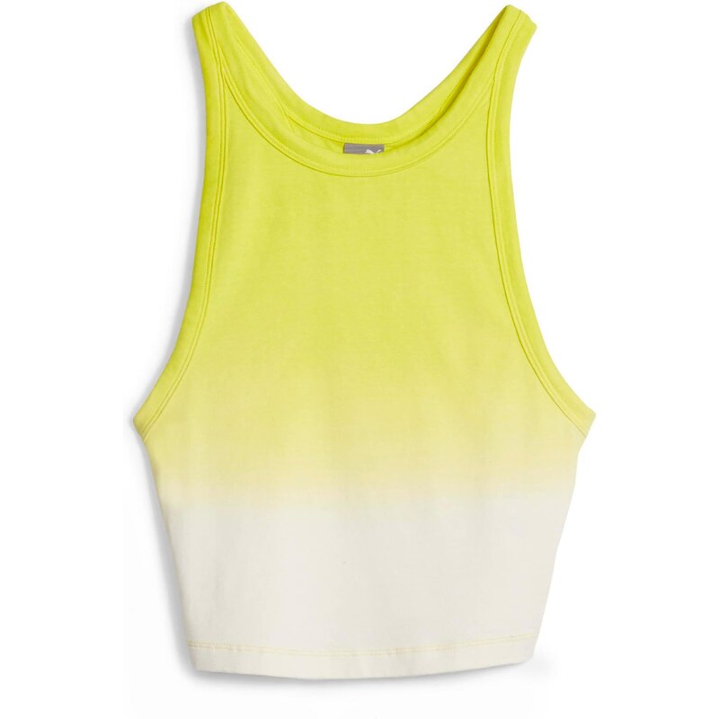 PUMA Športový top LEMLEM žltá / biela 54251485