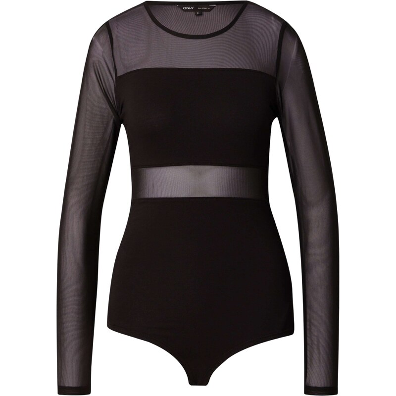 ONLY Košeľové body čierna 45718880