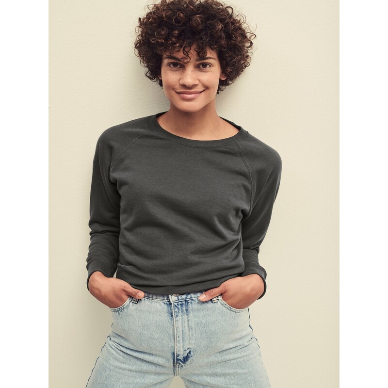 Gray sweatshirt classic light Fruit of the Loom 50521892