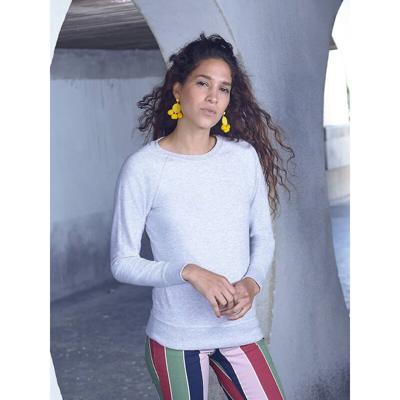 Gray sweatshirt classic light Fruit of the Loom 50521884