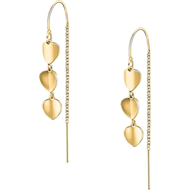 Morellato Romantické pozlátené visiace náušnice Pailettes SAWW06 66583202