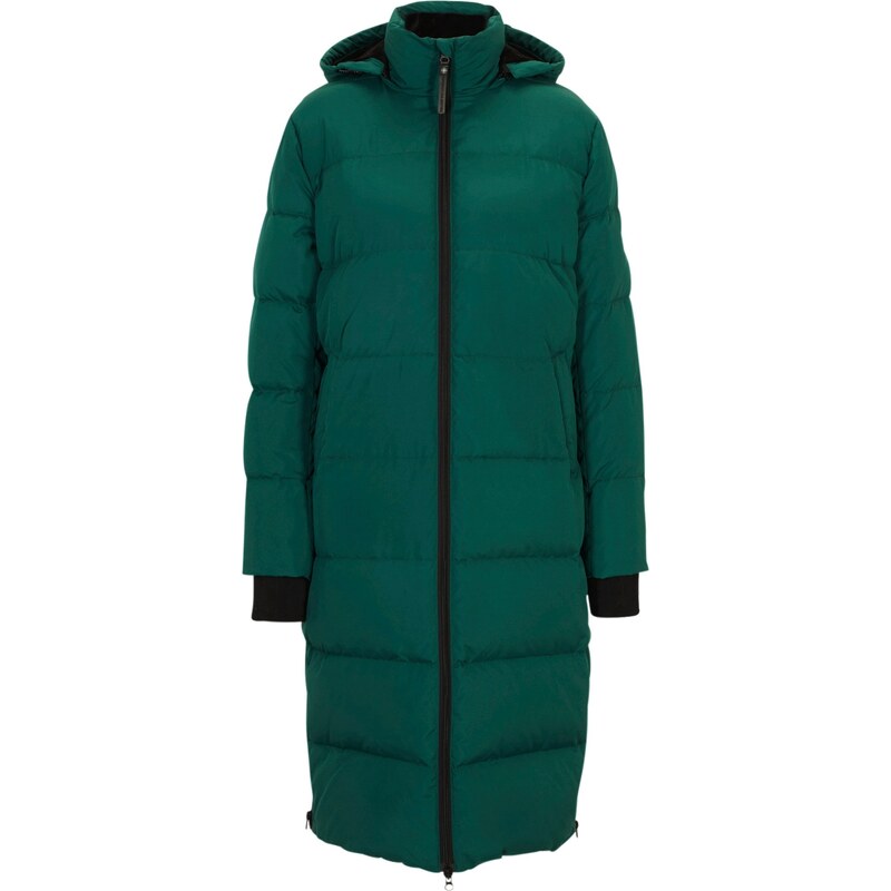 bonprix Outdoorový kabát s recyklovaným páperím, farba zelená 45719910