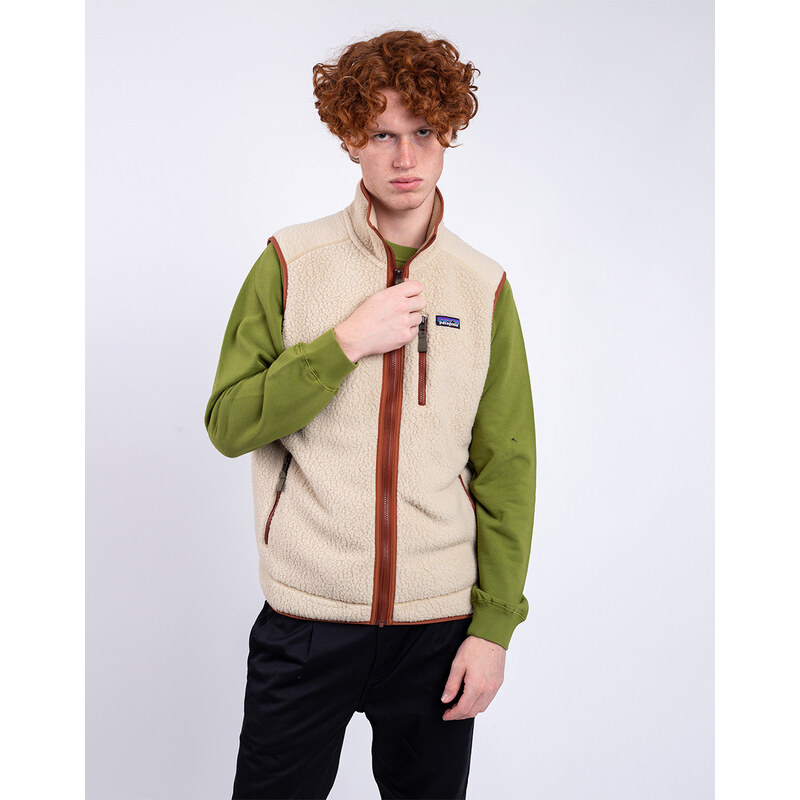 Patagonia Retro Pile Vest Patagonia Weste Beige Vest Patagonia