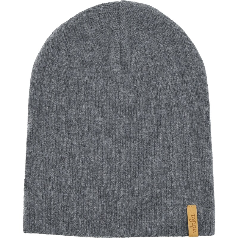 Vlnená čiapka s kašmírom Vlnka V39 sivá 59808852