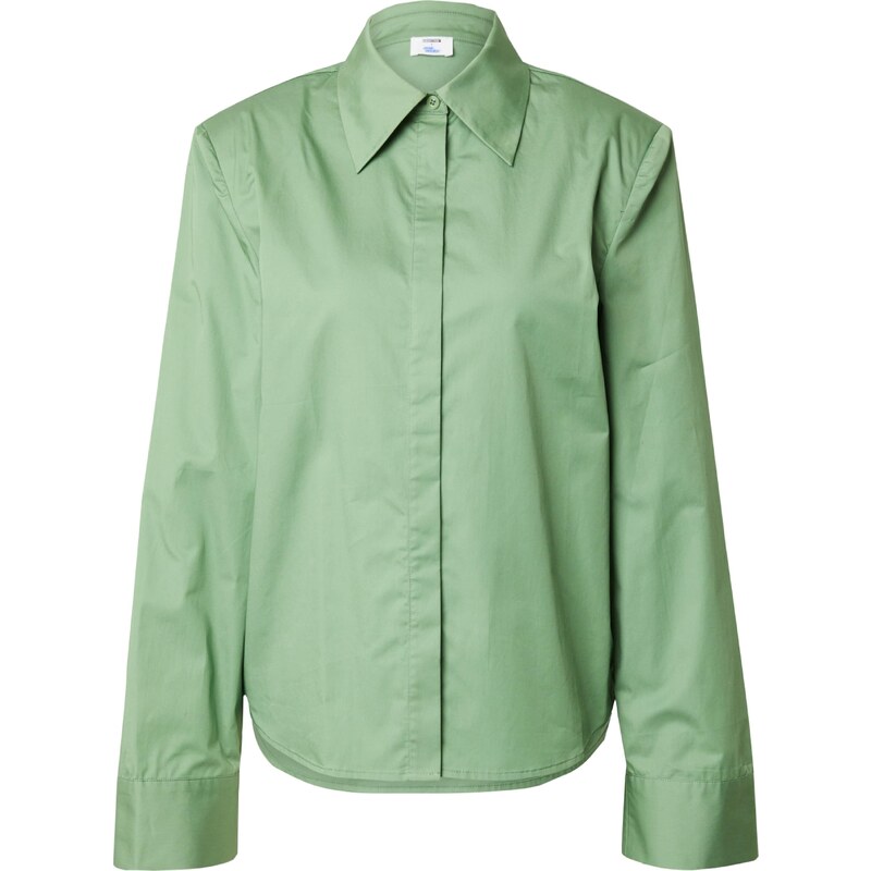 ABOUT YOU x Emili Sindlev Blúzka Effie svetlozelená 49909316