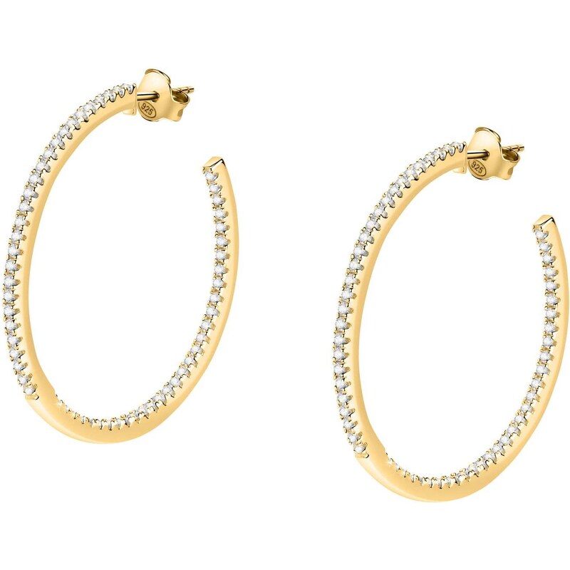 Morellato Trblietavé pozlátené kruhy so zirkónmi Tesori SAIW149 66594838