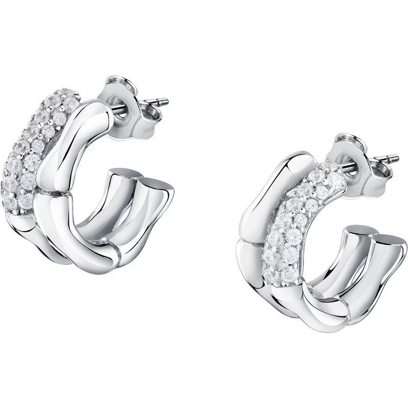 Morellato Štýlové náušnice z recyklovaného striebra Essenza SAWA18 66584000