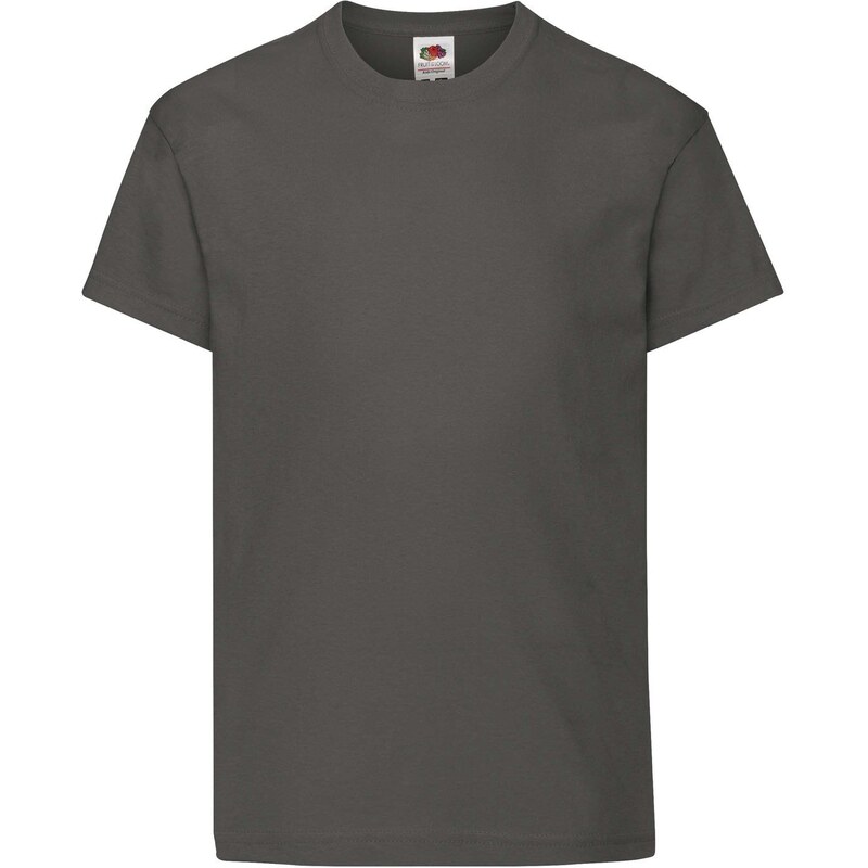 E-shop Graphite T-shirt for Children Original Fruit of the Loom