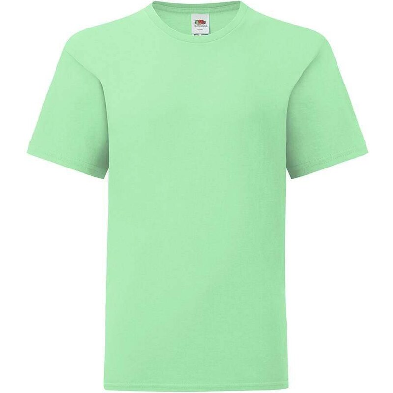 E-shop Mint childrens t-shirt in combed cotton Fruit of the Loom