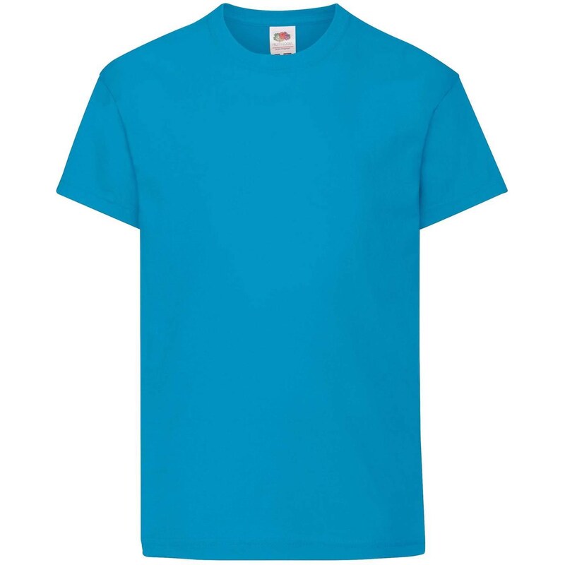 E-shop Modré tričko Kids Original Fruit of the Loom