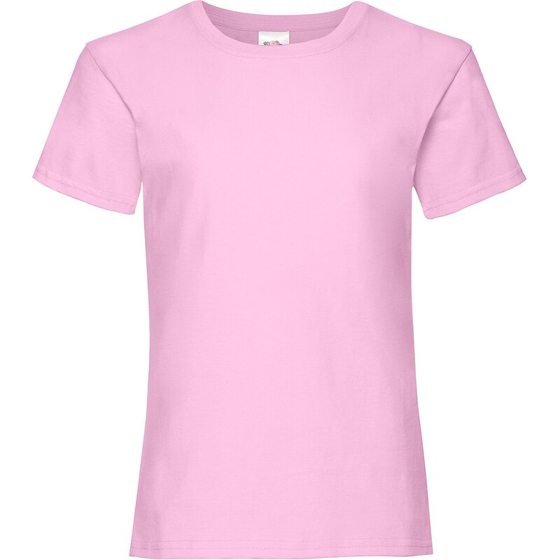 E-shop Valueweight Fruit of the Loom Pink T-shirt