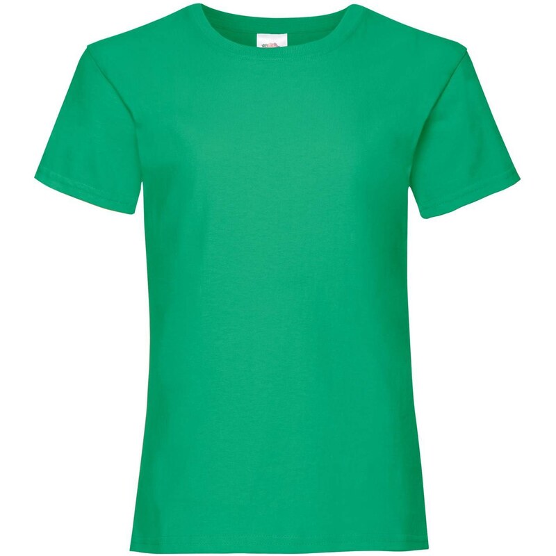 Valueweight Fruit of the Loom Girls Green T-shirt 50574656
